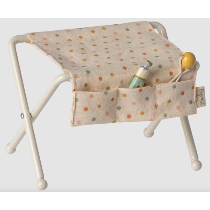 MAILEG NURSERY TABLE, BABY MOUSE – OFF WHITE