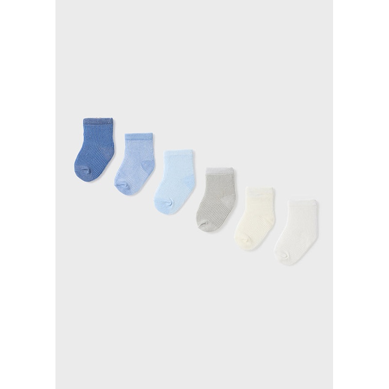 MAYORAL 6 PACK SOCKS – BLUE