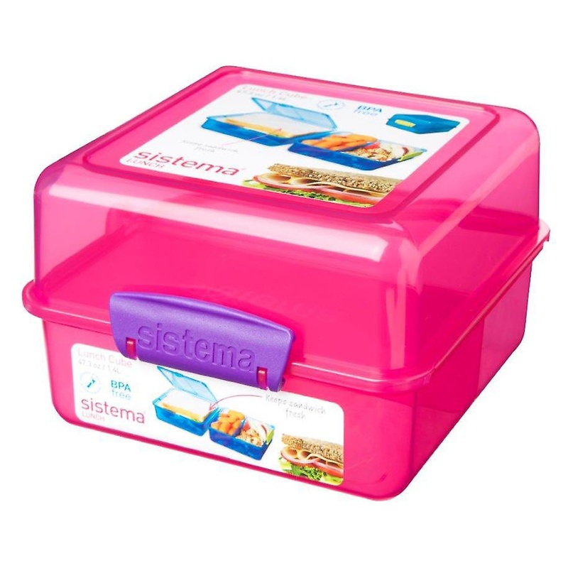 Sistema – 1.4L Lunch Cube – Coloured