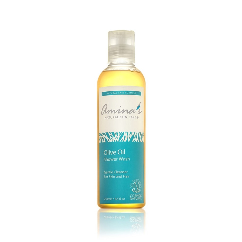 Amina’s Organic Olive Oil Shower Wash 250ml