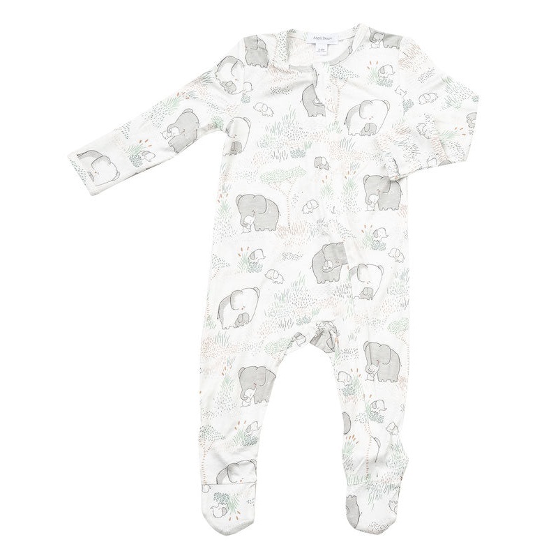 Angel Dear Elephants Footie – 3-6 Months