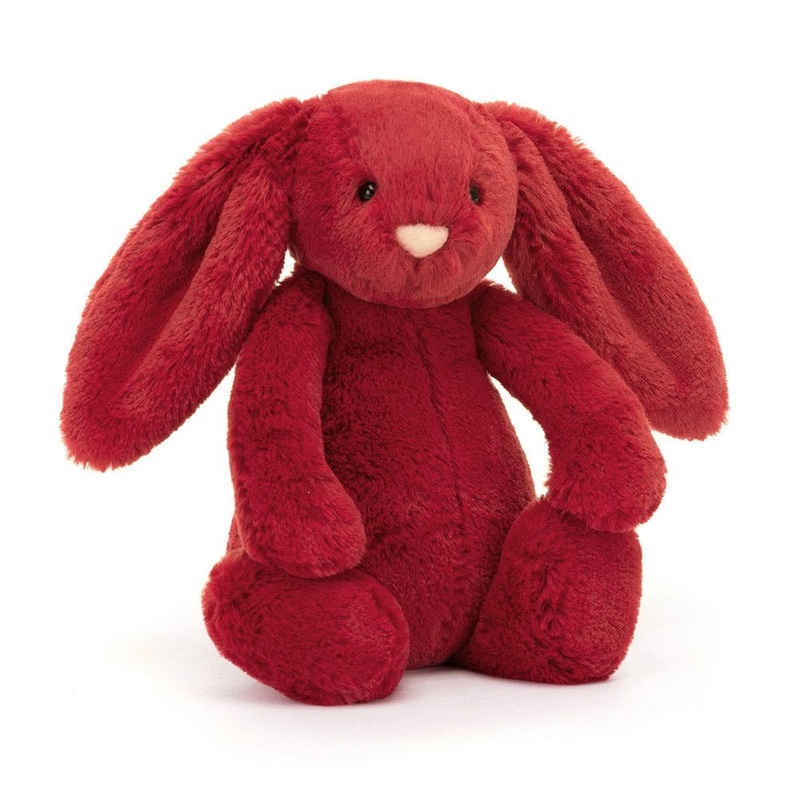 Bashful Bunny Small – Cranberry
