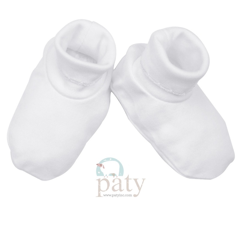 COTTON BOOTIES – WHITE