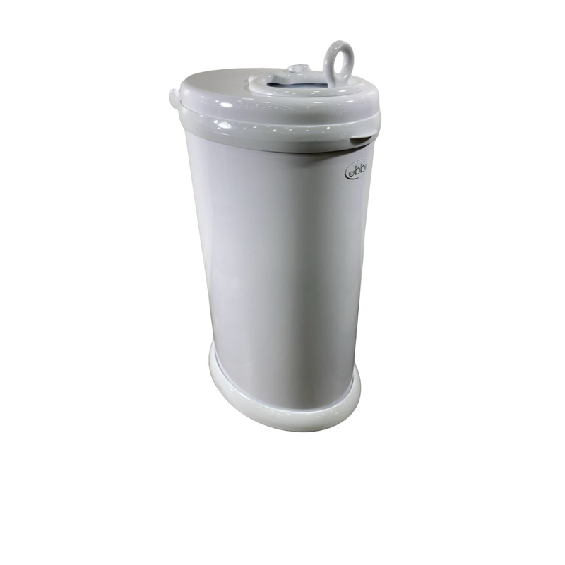Ubbi Diaper Pail, White