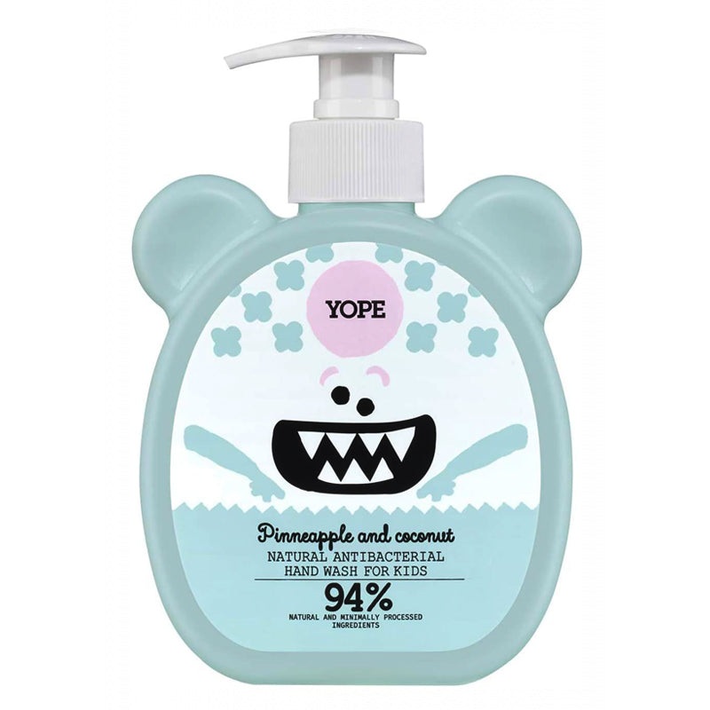 YOPE KIDS Natural anti bacterial Hand Soap Pineapple and Coconut 400ml