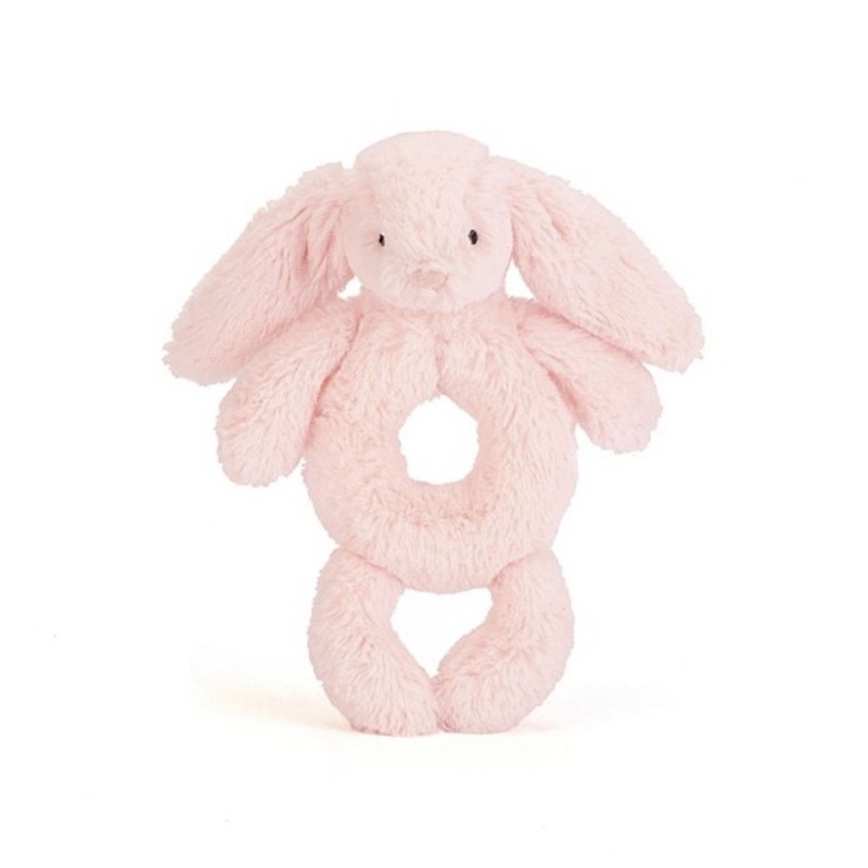 Bashful Bunny Rattle Blush