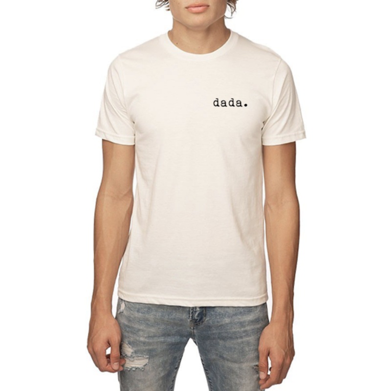 DADA – ADULT UNISEX ORGANIC TEE- BLACK