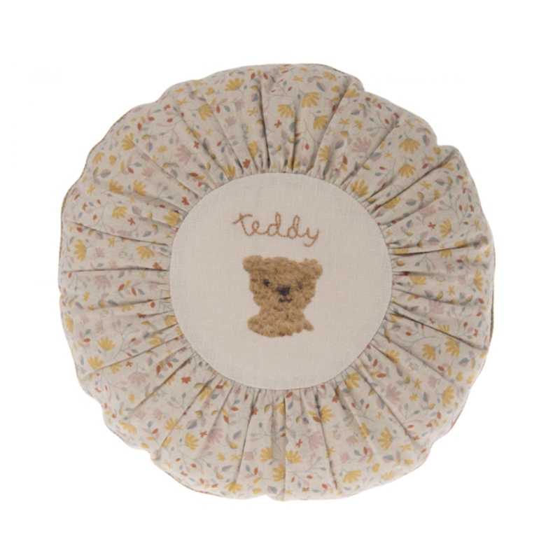 MAILEG FLOWER TEDDY CUSHION