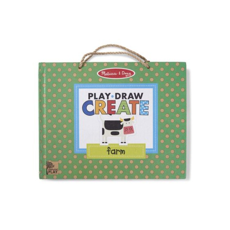 Melissa & Doug PLAY, DRAW, CREATE – FARM FUN
