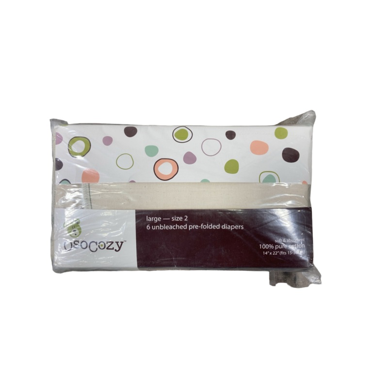 OsoCozy Prefolds, Size 2 (Large)