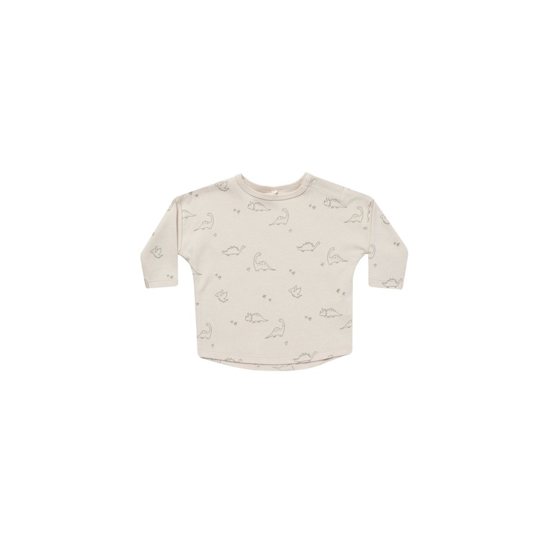 QUINCY MAE LONG SLEEVE TEE DINO