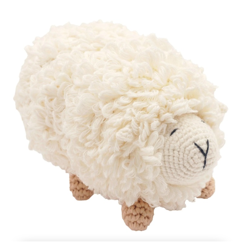 SHEEP – MRS SHILLY HAND CROCHET DOLL