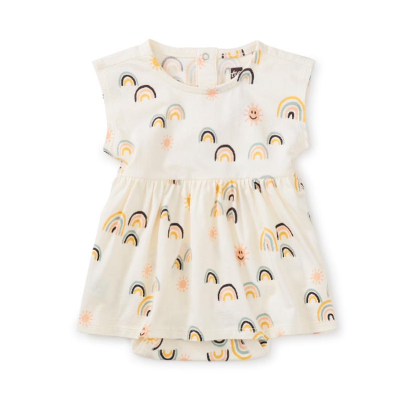 TEA COLLECTION BABY BODYSUIT DRESS