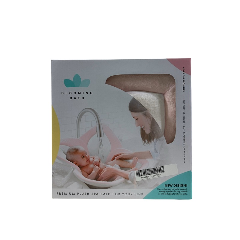 Blooming Bath Lotus Baby Bath Seat, Pink/White/Grey