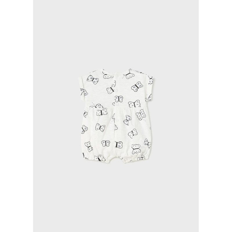 Cotton Romper – White