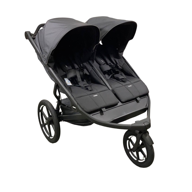 Thule Urban Glide 3 Double Stroller, 2024, Black