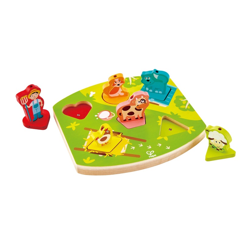 Hape – Farmyard Sound Puzzle