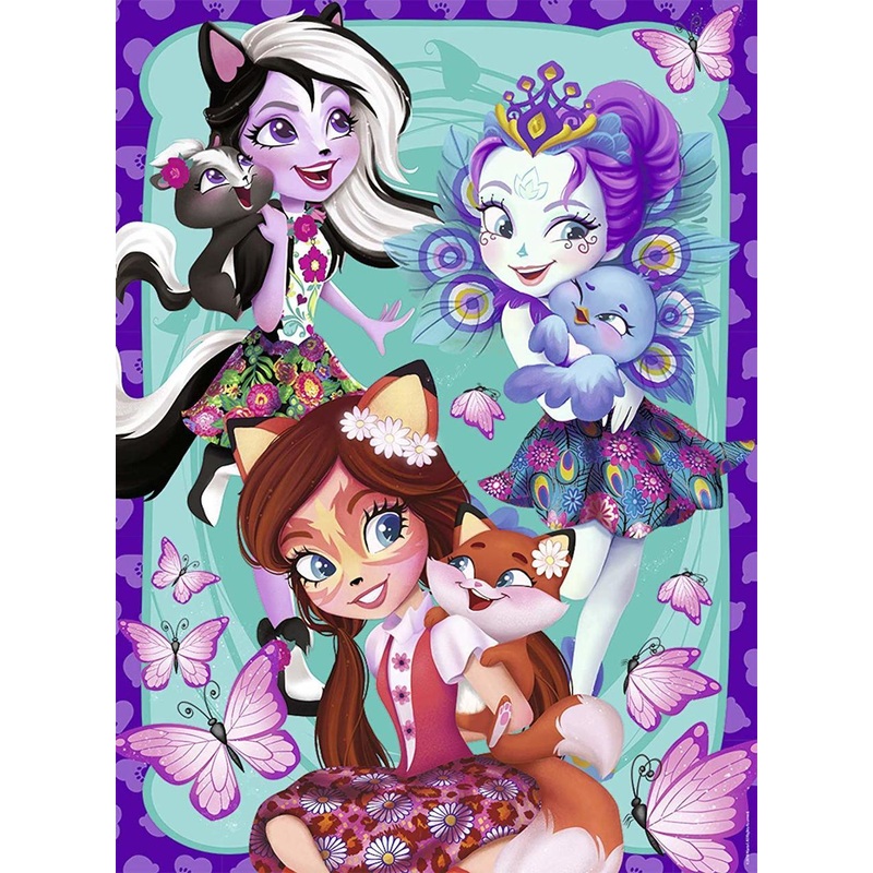 ENCHANTIMALS (200 pc Puzzle)