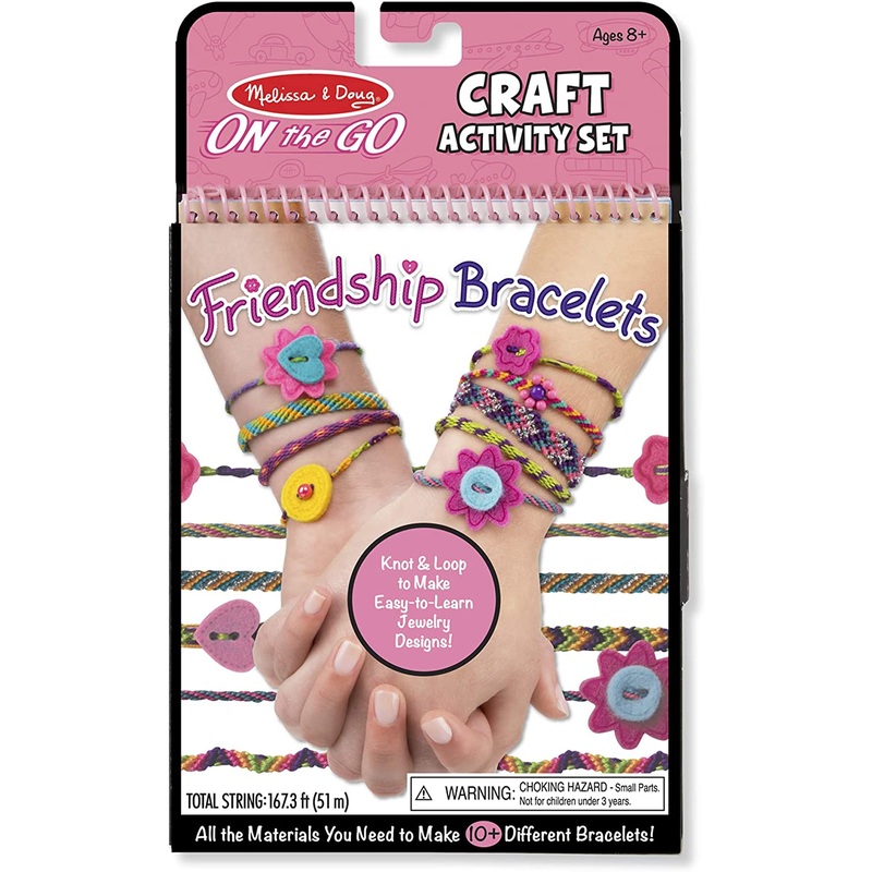Melissa & Doug Craft Activity Set FRIENDSHIP BRACELETS