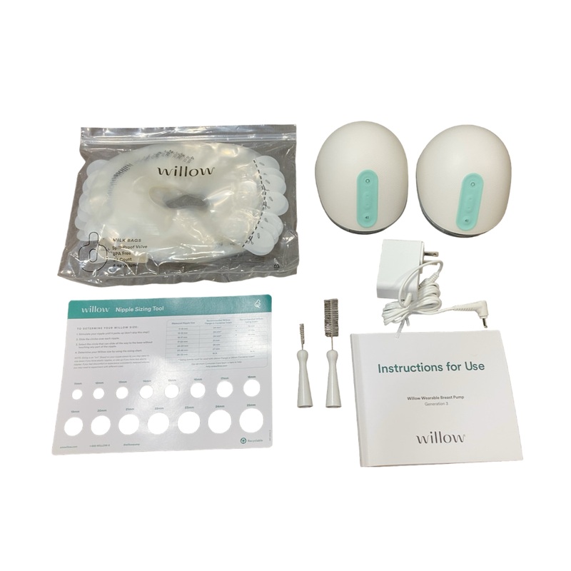 Willow Wearable Breast Pump 360, 24mm, Pumps/Flanges/Milk Bags