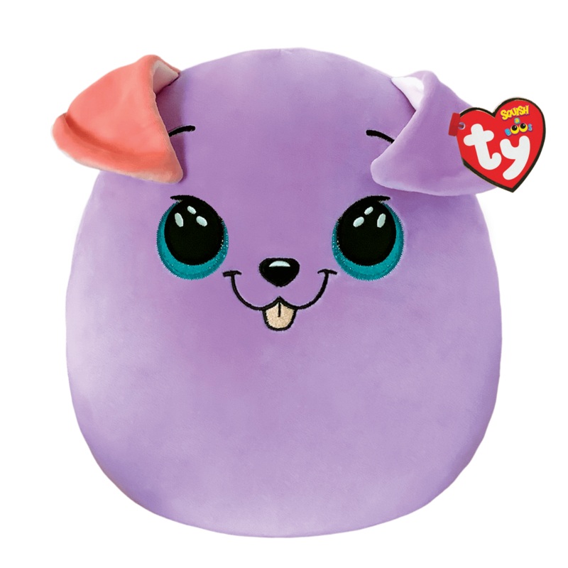 BITSY – PURPLE DOG SQUISH 10″