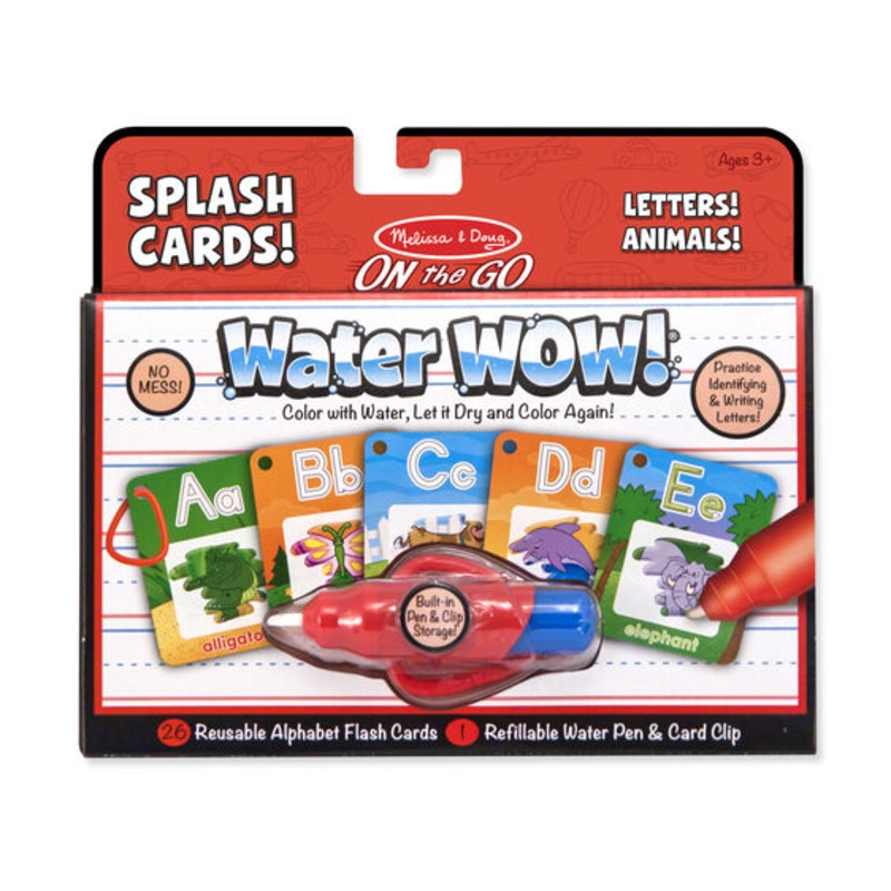 Melissa & Doug – Water Wow! – Splash Cards Alphabet