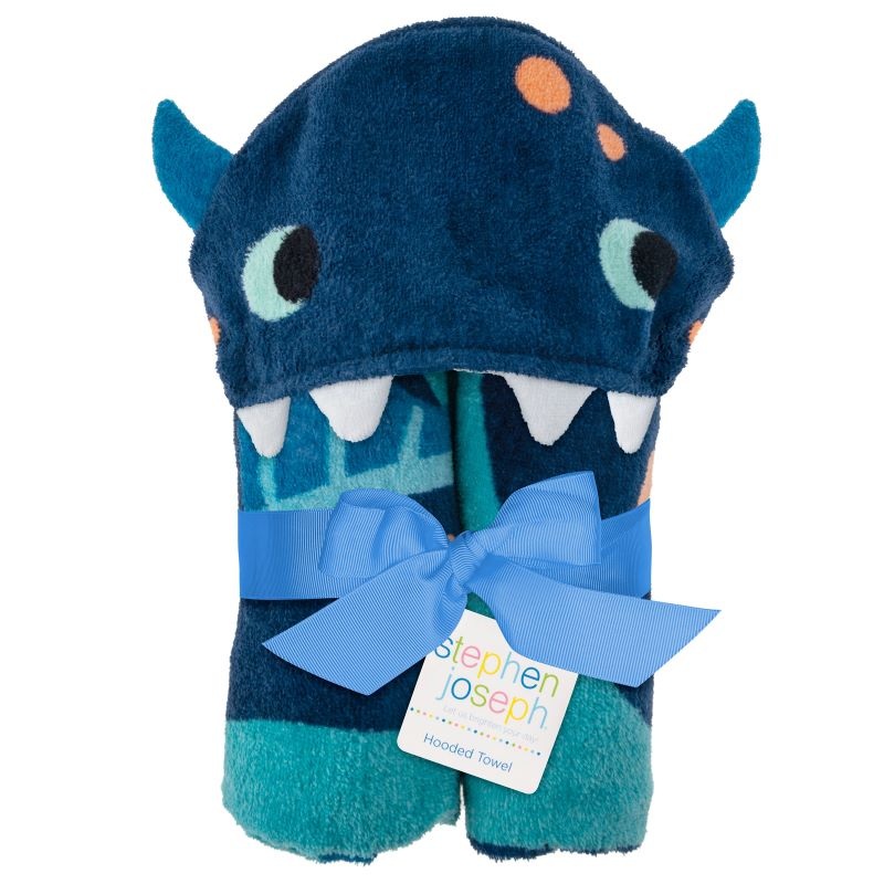 Stephen Joseph – Hooded Towel, Sea Monster