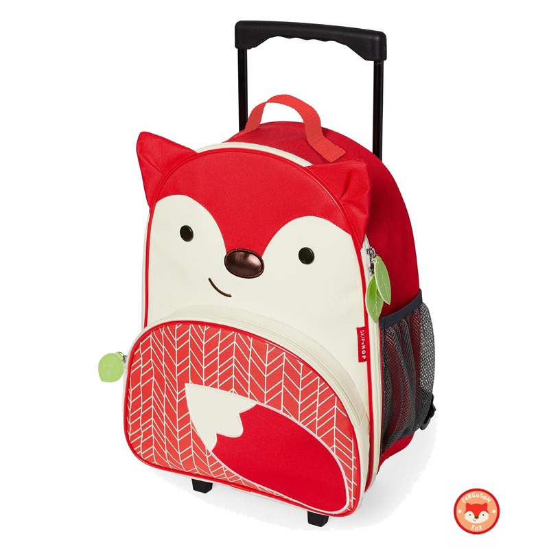 Zoo Kids Rolling Luggage Ferguson – Fox