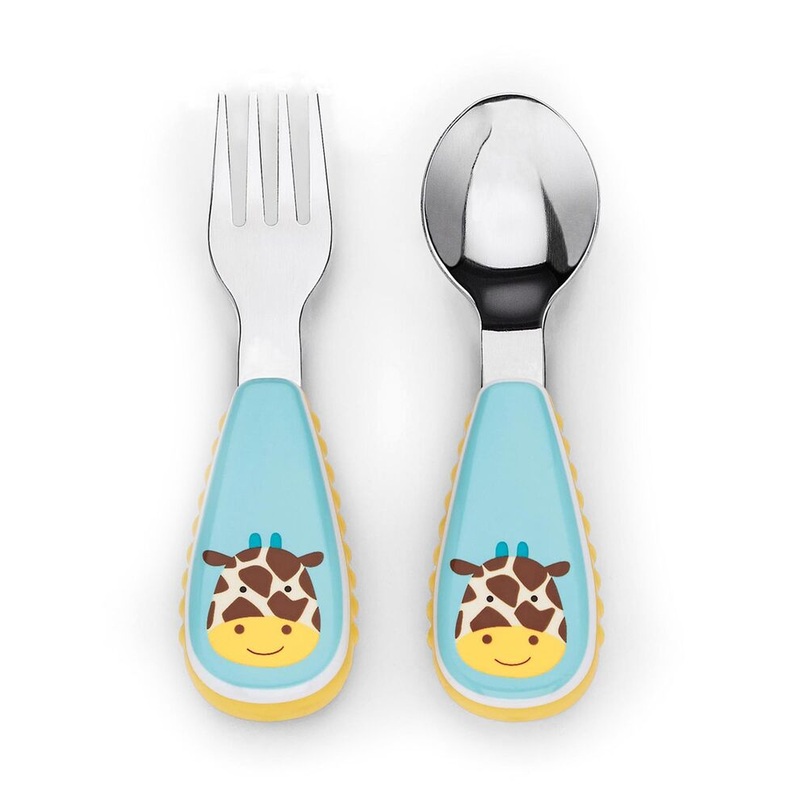 Zootensils Fork & Spoon Jules – Giraffe