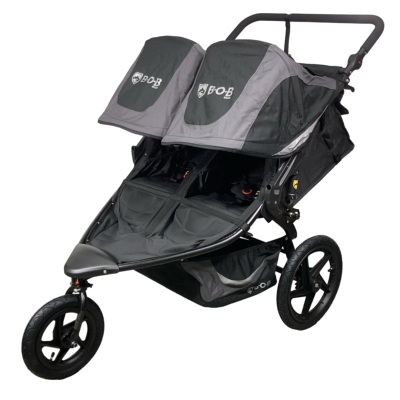 BOB Revolution Flex 3.0 Duallie Stroller, 2023, Graphite Black