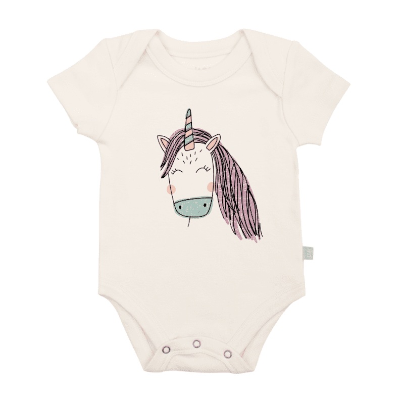 Finn + Emma Unicorn Bodysuit – 6-9Months