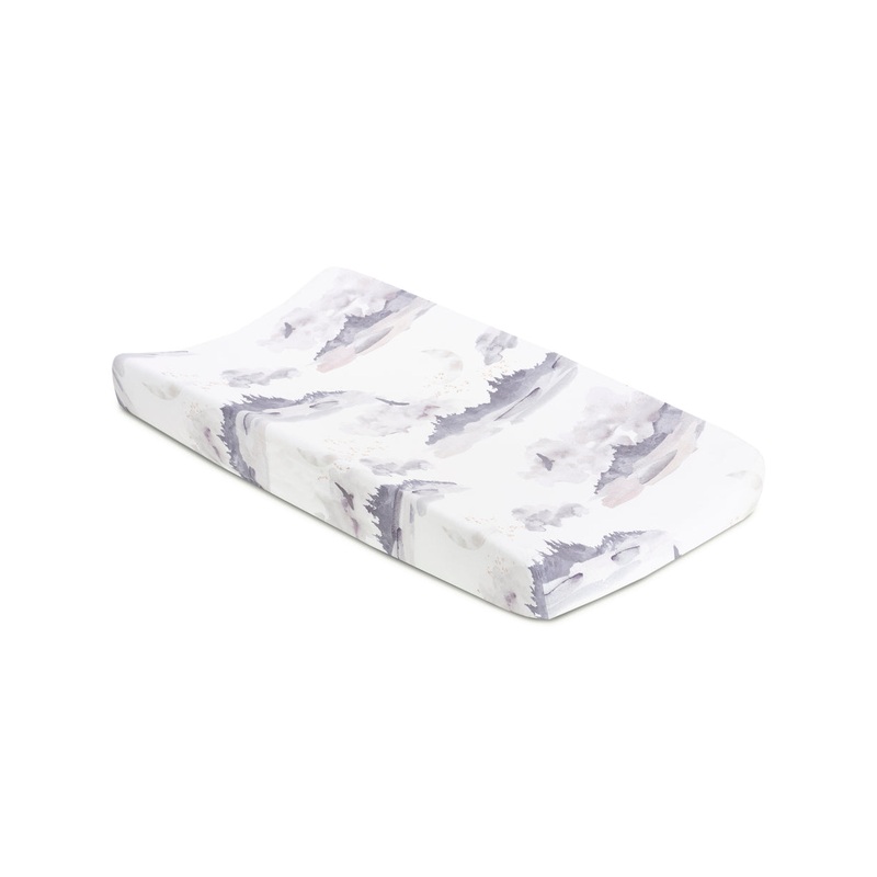 Misty Mountain Changing Pad Cover