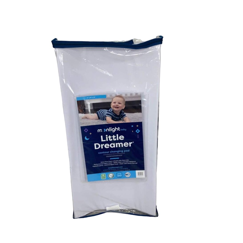 Moonlight Slumber Little Dreamer Contour Changing Pad, 17″x34″