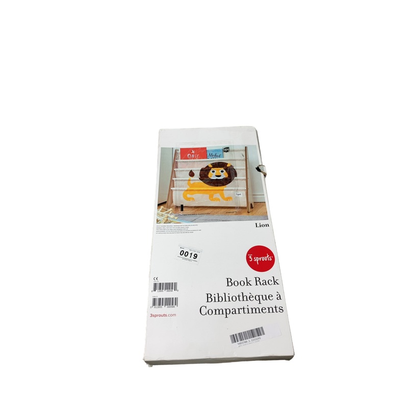 3 Sprouts Book Rack, Lion