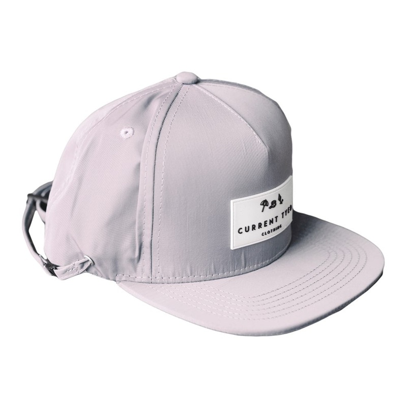 Current Tyed Waterproof Snapback Cap – Dusty Lilac (Small, 17-19 inch)