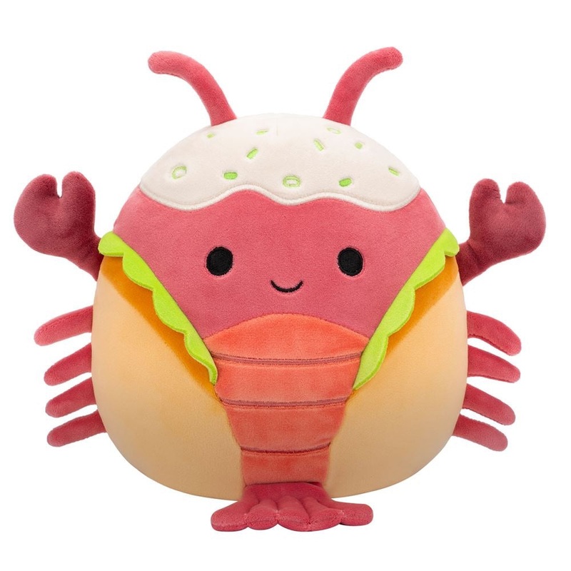 Squishmallows – Little Plush 7.5″ Lorono – Red Lobster in Lobster Roll