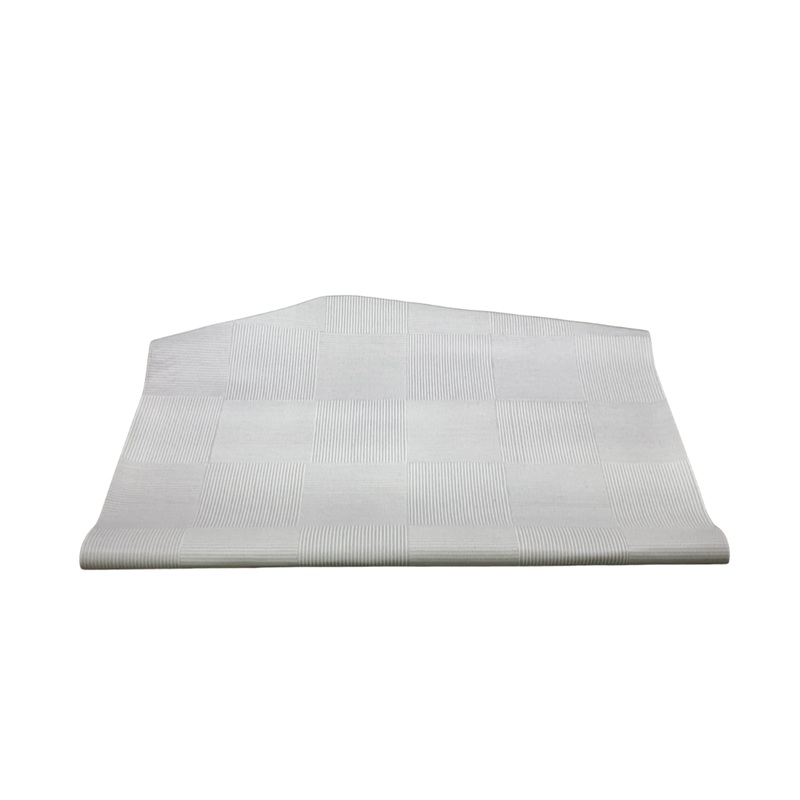 Lalo Splat Mat, Grey Wickerwork