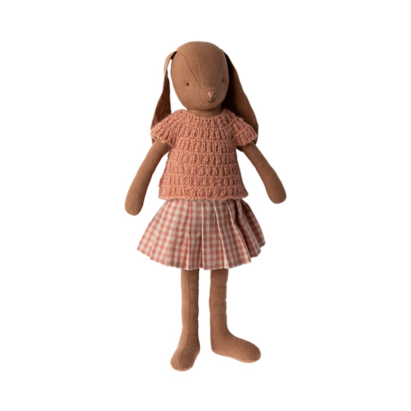 MAILEG BUNNY, SUZE 3 – KNITTED SHIRT & SKIRT