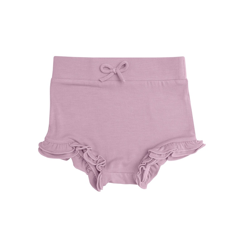 MODERN BASICS HIGH WAIST SHORTS LILAC