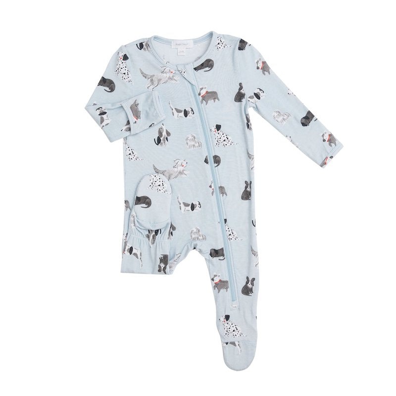 Angel Dear Greyhounds Zipper Footie – 6-9 Months