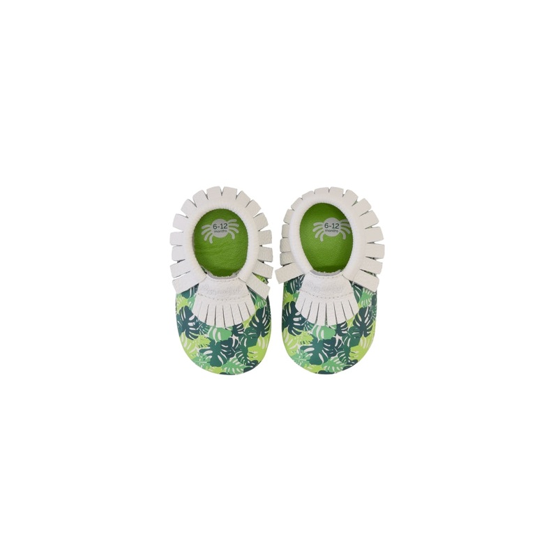 Itzy Ritzy Moc Happens Moccasins – South Beach – 6-12 Months