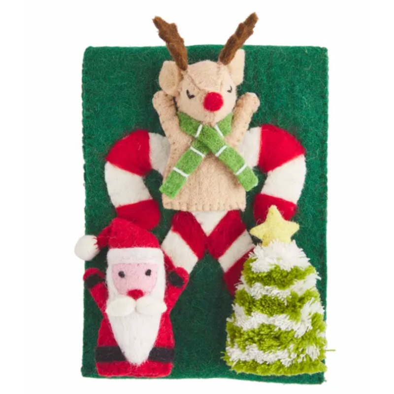 CHRISTMAS FINGER PUPPET SET