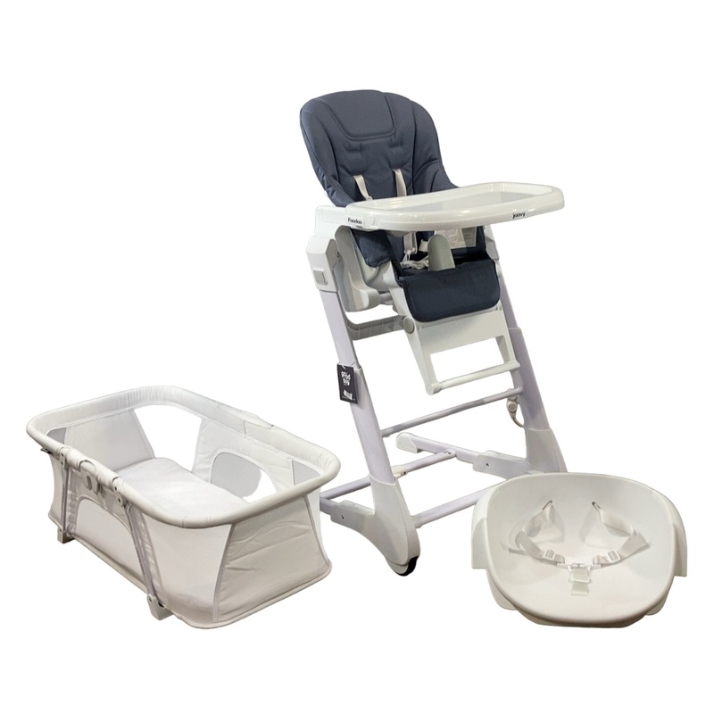 Joovy FooDoo Bassinet And High Chair, Slate