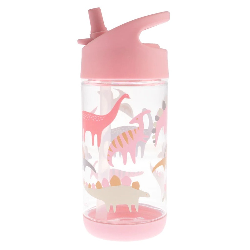 Stephen Joseph – Flip Top Bottle – Pink Dino