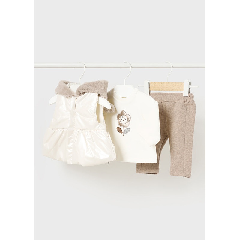Tiramisu Newborn Girl 3 Piece Tracksuit