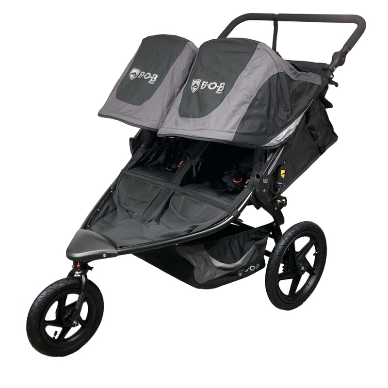 BOB Revolution Flex 3.0 Duallie Stroller, Graphite Black, 2023
