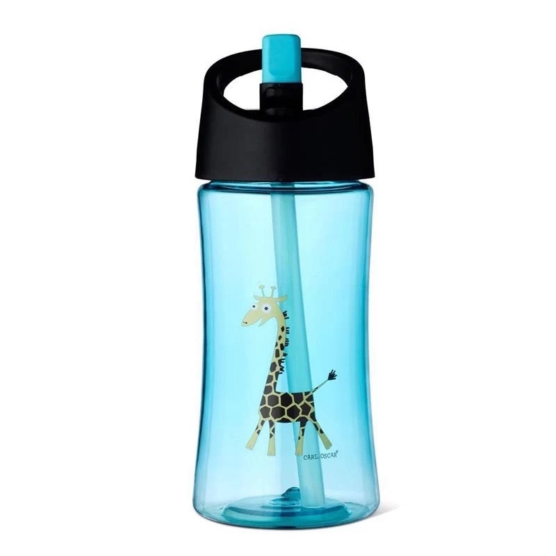 Carl Oscar – Water Bottle 0.35 L | Turquoise Giraffe