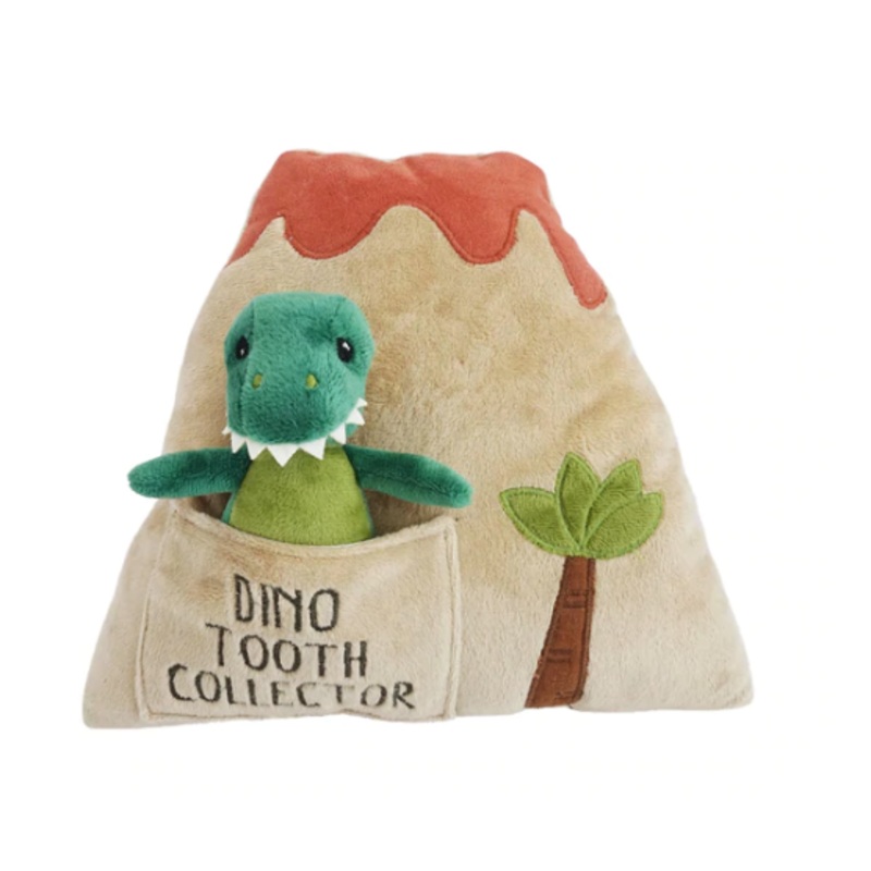 DINO ISLAND TOOTH FAIRY PILLOW SET