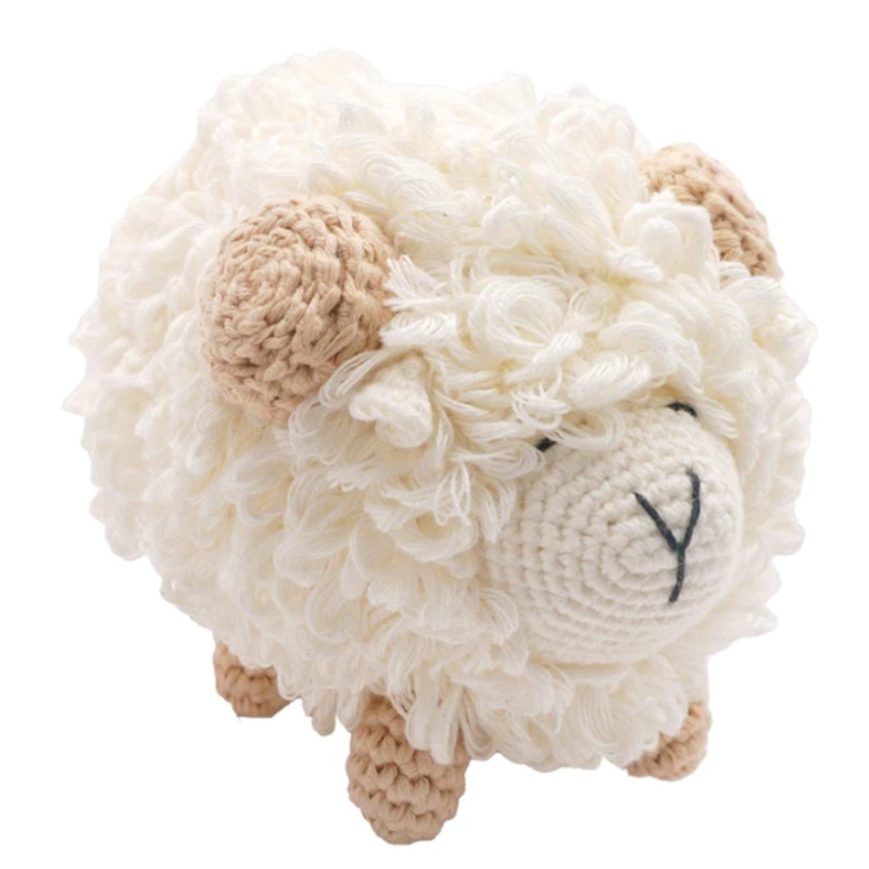 SHEEP – MR. SHALLIS HAND CROCHET DOLL