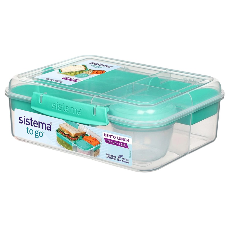 SISTEMA Bento Lunch TO GO 1.65L – Teal
